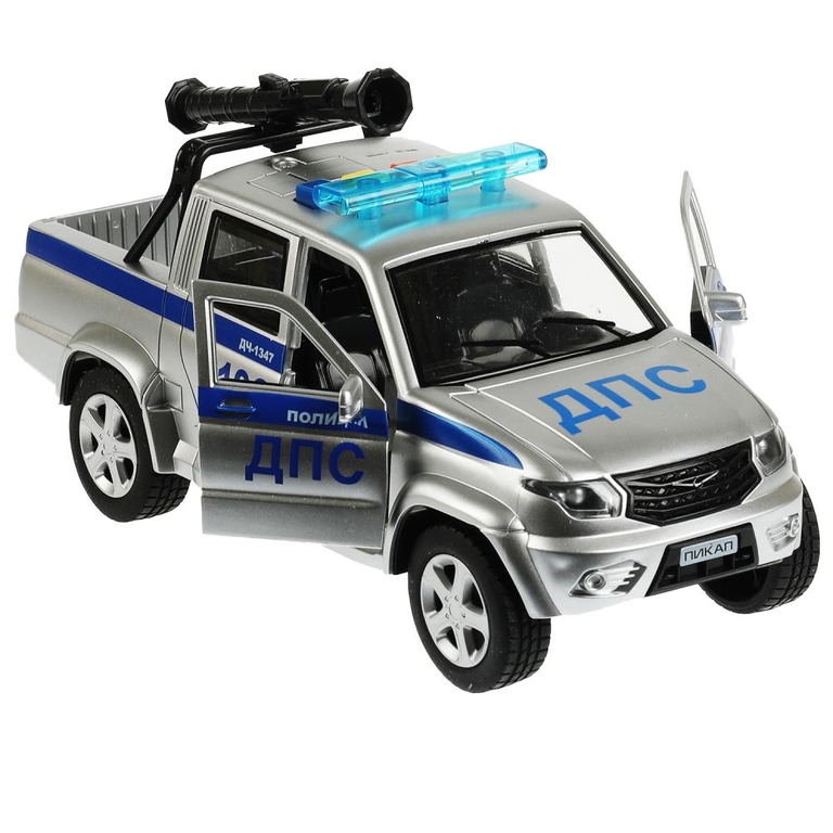 Модель пластиковая  UAZ Pickup Полиция