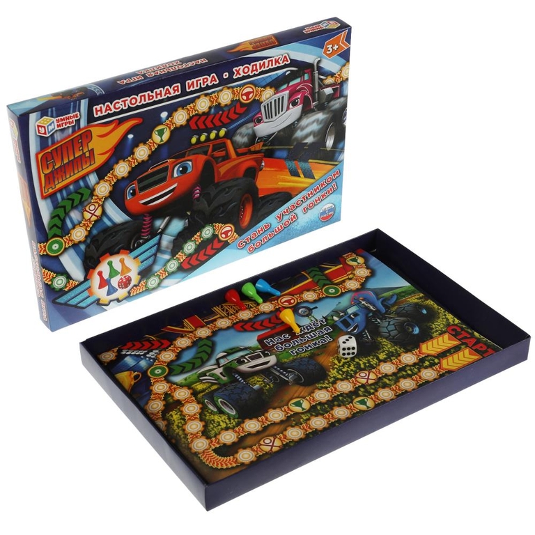 Настольная игра-ходилка Супер Джипы