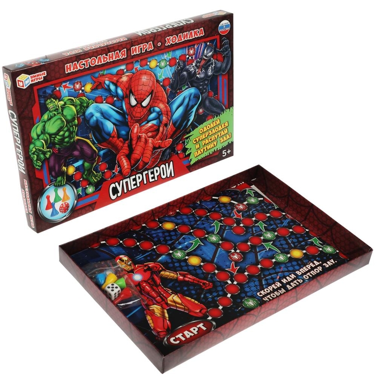 Настольная игра-ходилка Супергерои