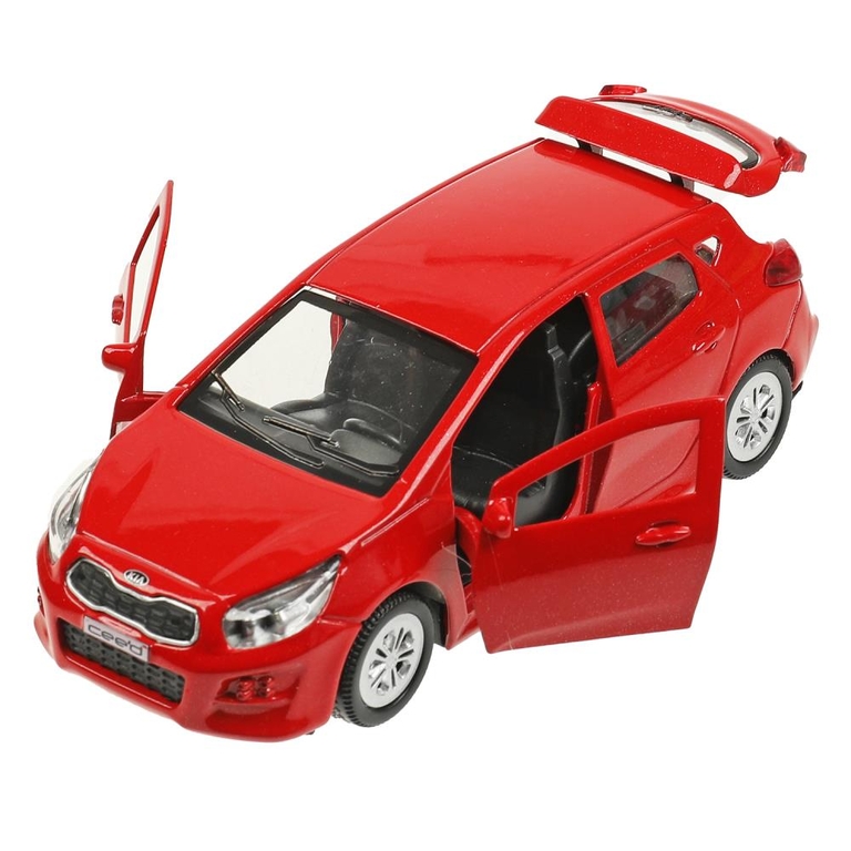 Модель металлическая KIA CEED длина 12 см