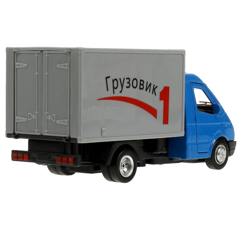 Модель металлическая газ-3302 газель 13 см синий