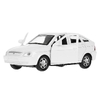 Модель металлическая LADA PRIORA 12 см белый