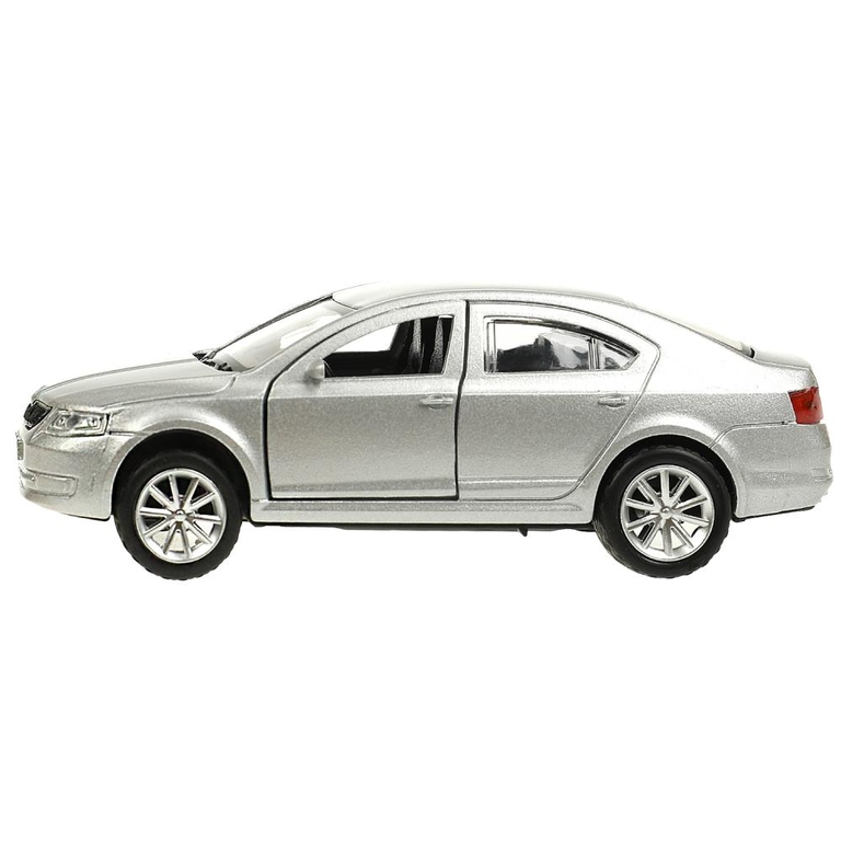 Модель металлическая SKODA OCTAVIA 12 см серебристый