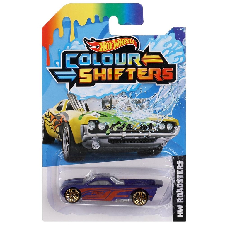 Модель металлическая hot wheels меняет цвет 7,5 см