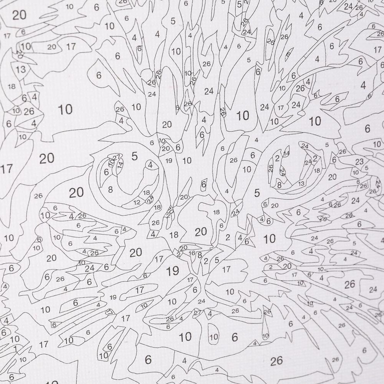 Холст по номерам 40*50 см, друзья