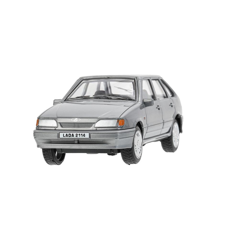 Модель пластиковая LADA LADA - 2114 "SAMARA" без дверей, 11 cm, серебристый