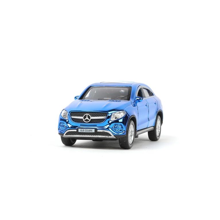 Модель Металлическая Mercedes - Benz Gle Coupe Длин 12 См Синий Хром
