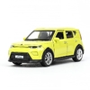 Модель металлическая KIA soul длина 12 см салатовый