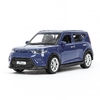 Модель металлическая KIA soul длина 12 см темно - синий