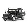 Модель металлическая LAND ROVER DEFENDER PICKUP 12 см черный
