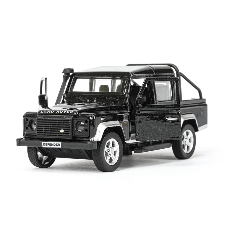 Модель металлическая LAND ROVER DEFENDER PICKUP 12 см черный