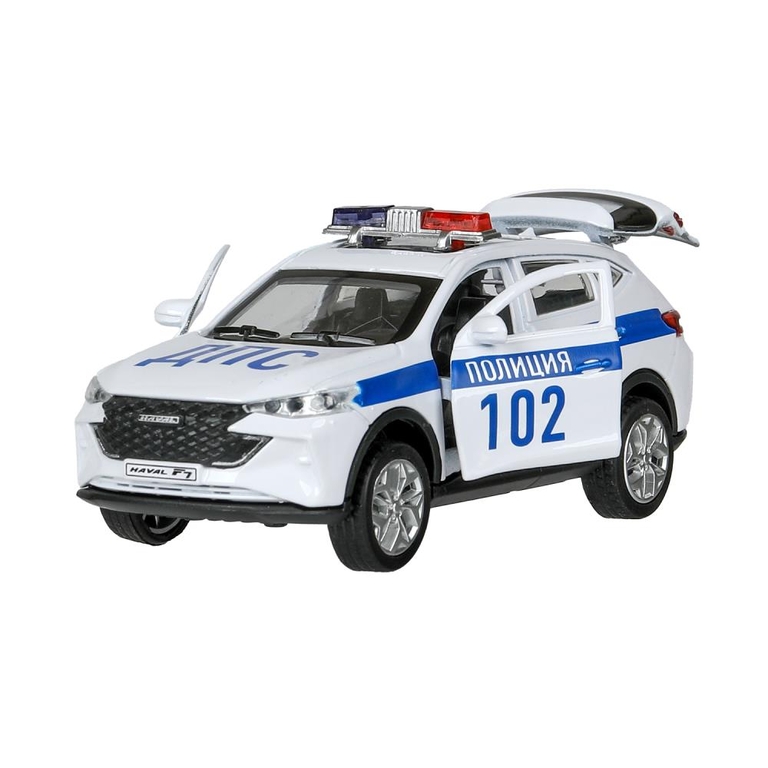 Модель металлическая HAVAL "haval f7", длина 12 см белый