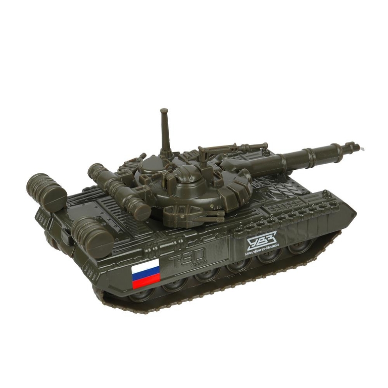 Модель металлическая ТАНК Т - 90, 12 см