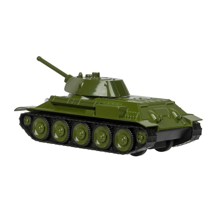 Модель металлическая УРАЛВАГОНЗАВОД Т - 90 ТАНК Т - 34 12 см