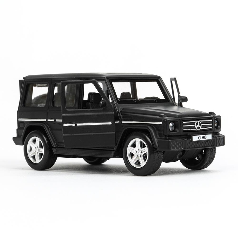 Модель металлическая MERCEDES - BENZ G - CLASS МАТОВЫЙ 12 см черный