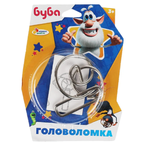 Головоломка металлическая БУБА