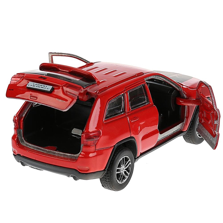 Машина со светом и звуком Jeep Grand Cherokee 12 см крас