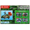 Конструктор Бронемашина Тигр на парашюте, 51  дет  (легко собрать)