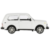 Модель металлическая свет-звук LADA 4х4, 17 см белая