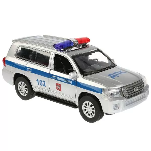Модель Toyota Land Cruiser Полиция 12 см ТМ Технопарк