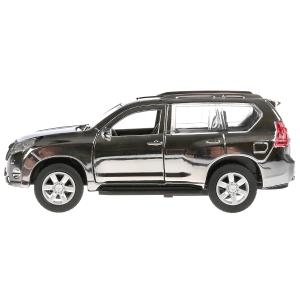 Машина TOYOTA Prado хром серебристый 12 см