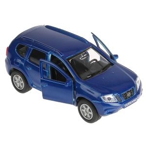 Машина Nissan terrano синий 12 смТ