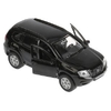 Машина Nissan terrano черный 12 см