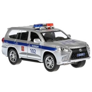 Машина со светом и звуком Lexus lx-570 Полиция 12 см