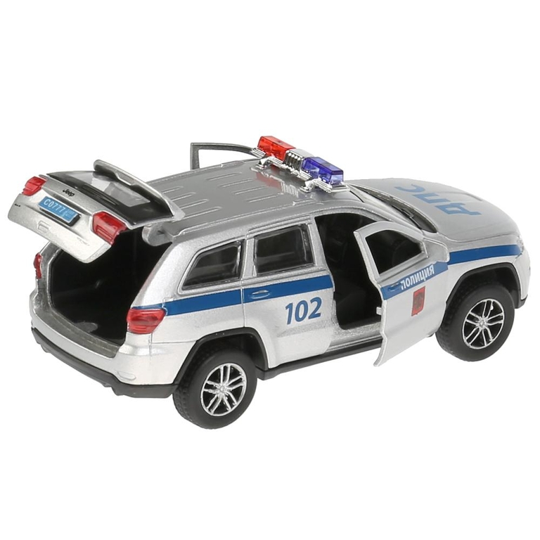 Модель JEEP Grand Cherokee Полиция 12 см ТМ Технопарк