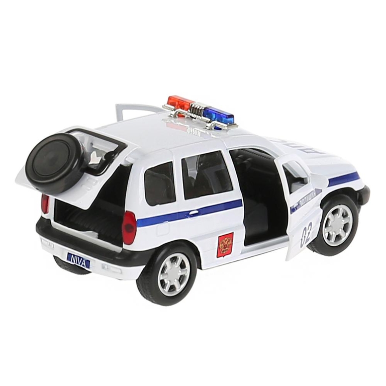 Машина Chevrolet niva Полиция 12 см белая