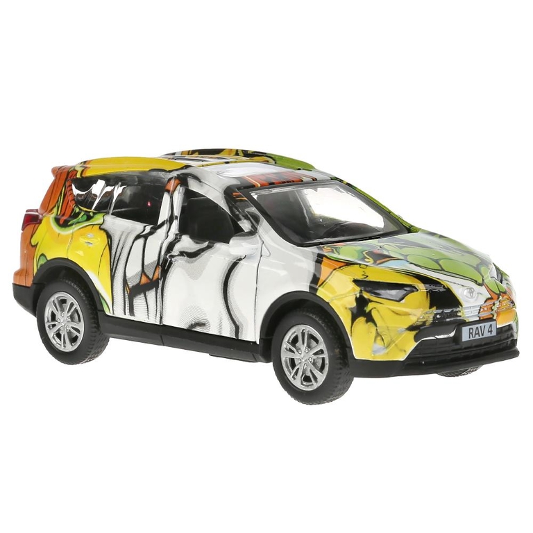 Машина TOYOTA rav4 граффити 12 см