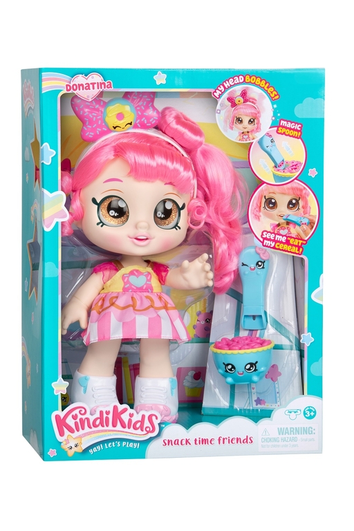 Кинди Кидс Игровой набор Кукла Донатина 25 см с акс ТМ Kindi Kids