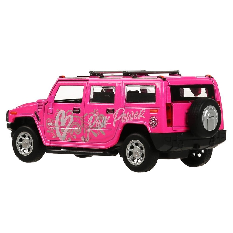 Машина Hummer H2 Спорт 12 см розовый ТМ Технопарк