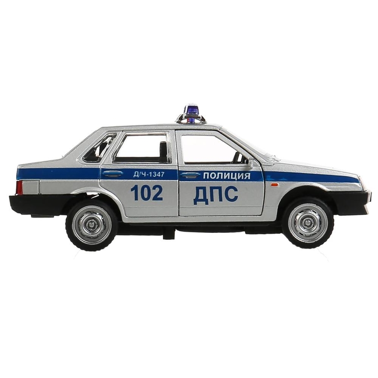 Машина со светом и звуком LADA-21099 Спутник Полиция 12 см