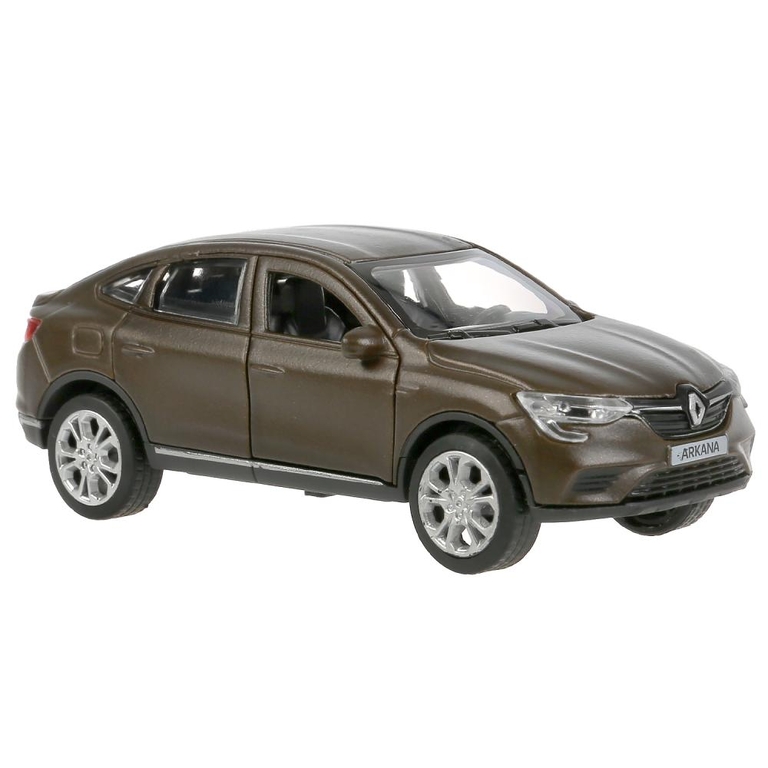 Машина со светом и звуком Renault Arkana матовый бежевый 12 см