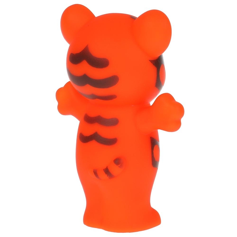 Игрушка для ванны котик 9 см в сетке ТМ Капитошка
