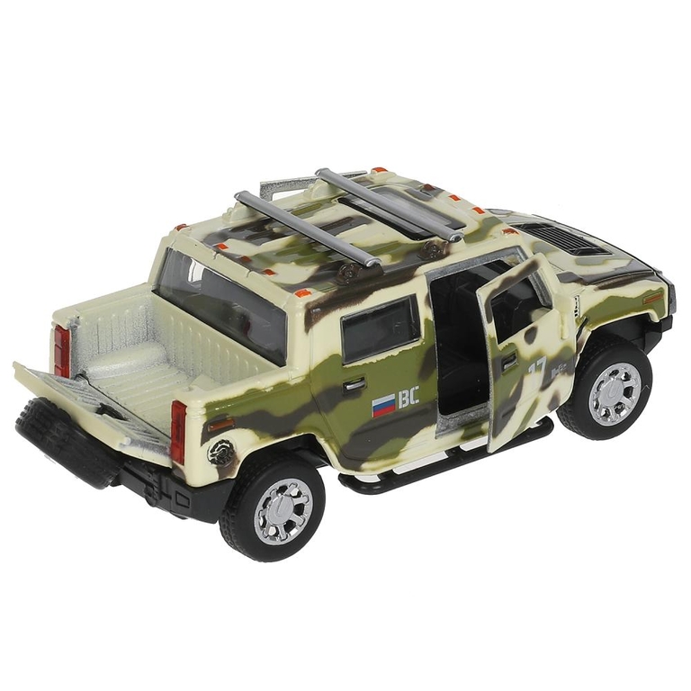 Машина Hummer H2 Pickup желтый ТМ Технопарк