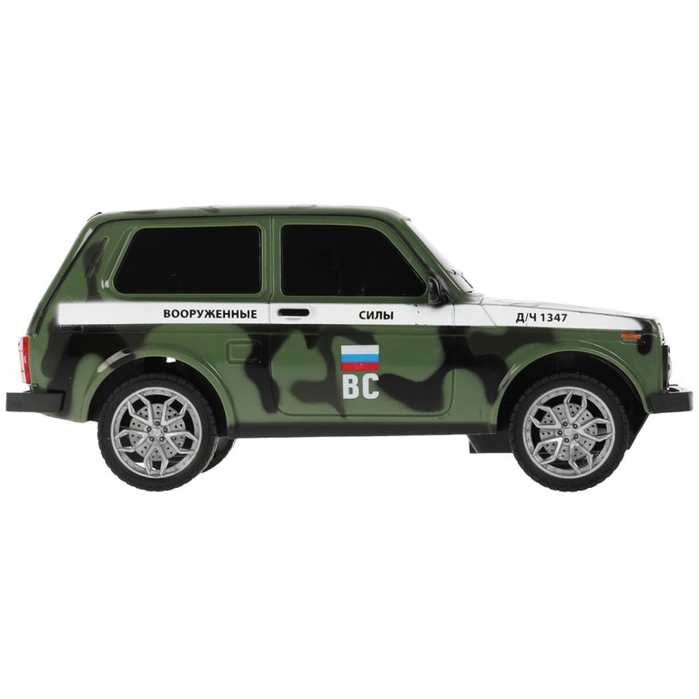 Модель металлическая LADA 4x4 длина 12 см красная