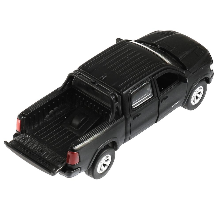 Модель Dodge RAM 1500 Rebel матовый 13 см черный ТМ Технопарк