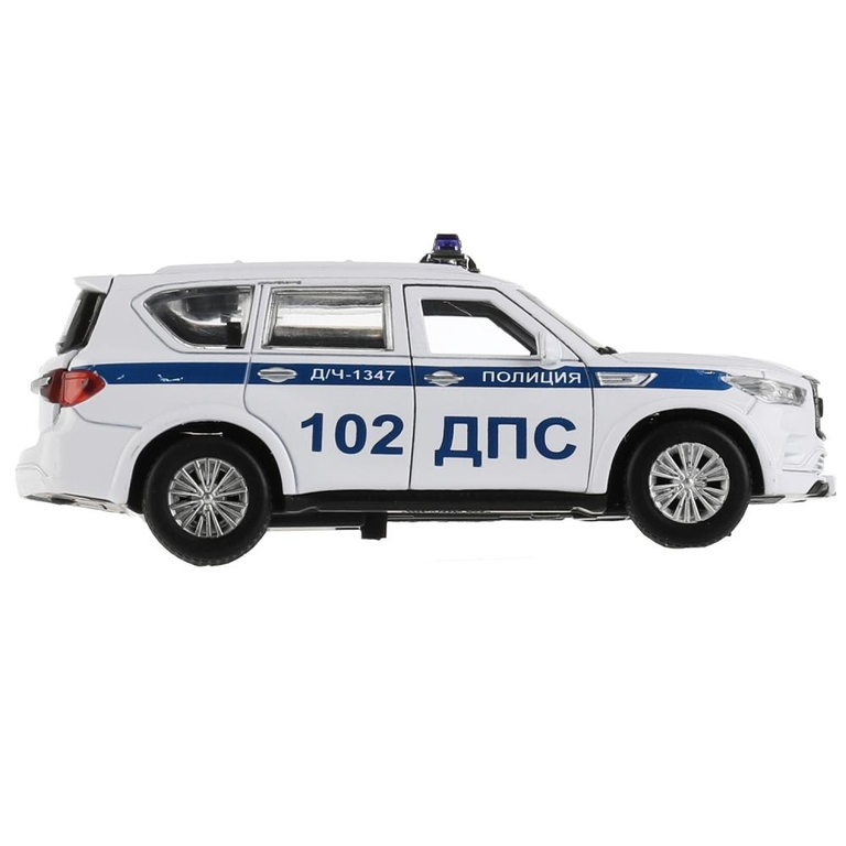 Машина Infiniti QX80 Полиция белый ТМ Технопарк