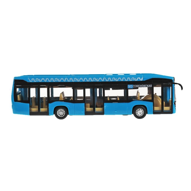 Модель Электробус КАМАЗ-6282 19,5 см синий ТМ Технопарк