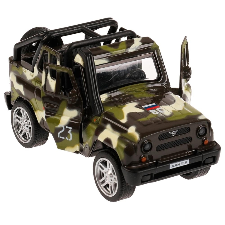 Модель UAZ Hunter 11 см черный ТМ Технопарк