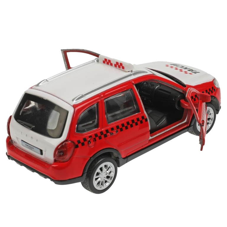Модель металлическая LADA GRANTA CROSS ТАКСИ 12 см  красный