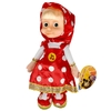 Игрушка мягкая Маша в красном платье 29 см