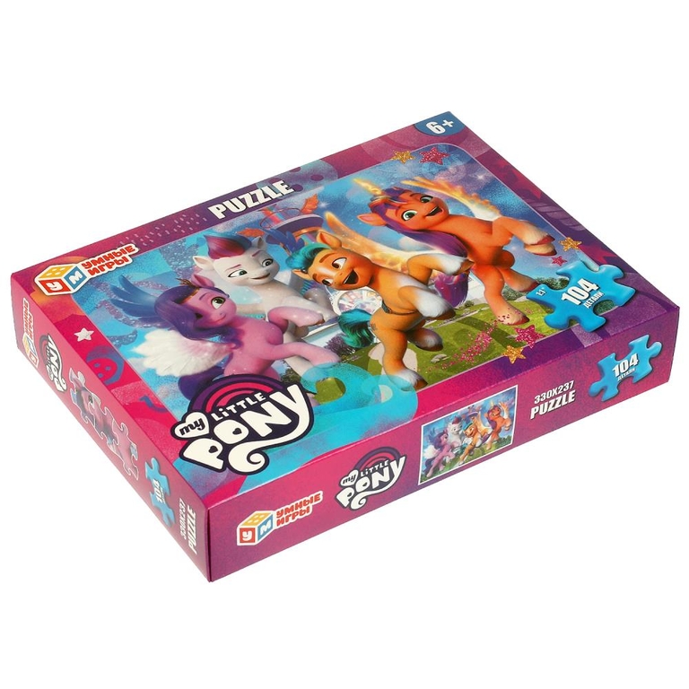 Пазлы классические в коробке 104 детали My Little Pony