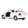 Модель металлическая LADA PRIORA 12 см белый