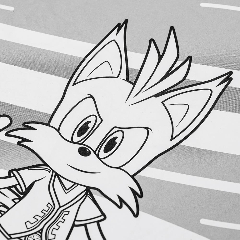 Раскраска Битва за Нью - Йок Sonic