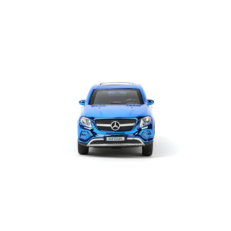 Модель Металлическая Mercedes - Benz Gle Coupe Длин 12 См Синий Хром