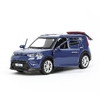 Модель металлическая KIA soul длина 12 см темно - синий