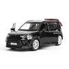 Модель металлическая KIA soul длина 12 см черный